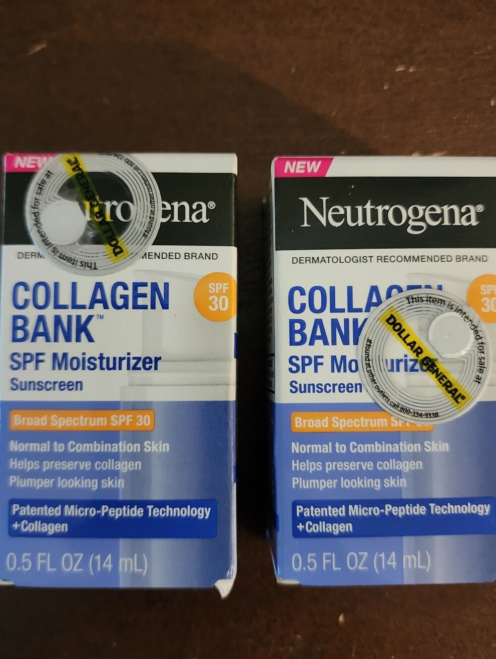 Neutrogena Collagen Bank Daily Face Moisturizer with SPF 30, 0.5 fl. oz New (2)